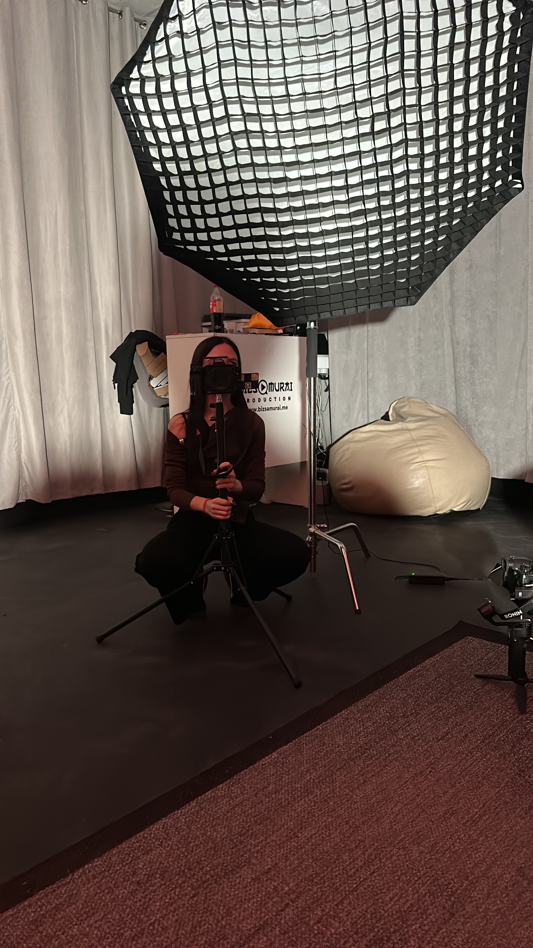 Lighting equipment on set